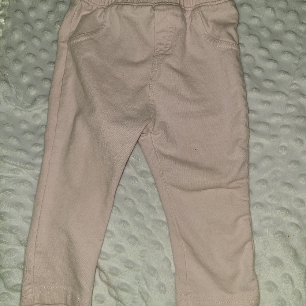Pink baby pants